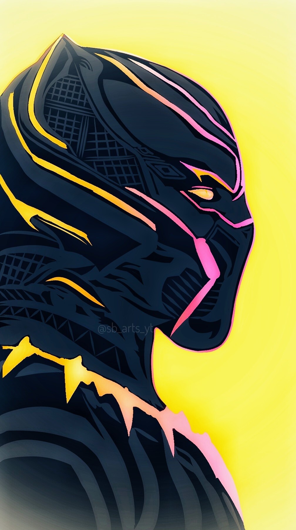 Black panther fan art